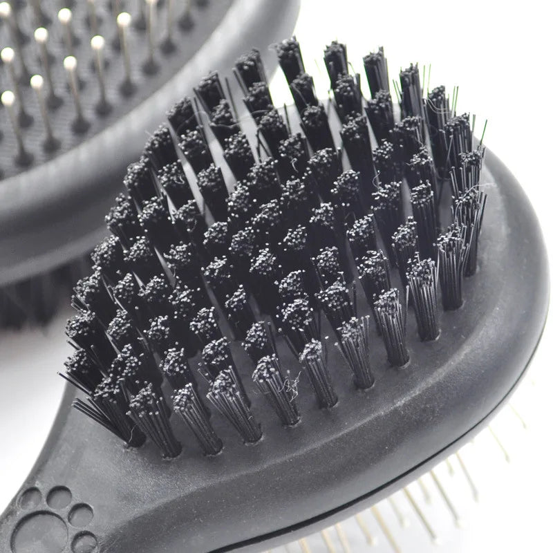 Double-Side Pet Dog Hair Removal Combs Cats Fur Cleaning Plastic Brush Large Size Grooming Combs Tool  Pets Product Supplier