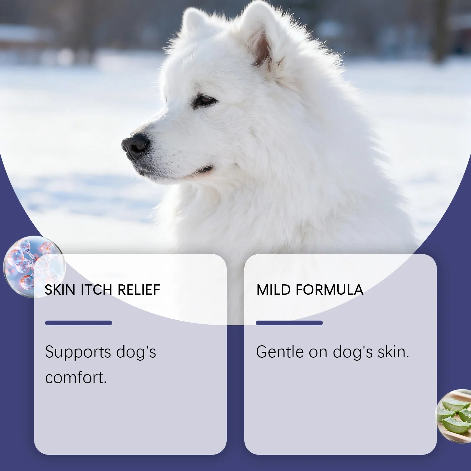 Dog Shampoo - Natural Gentle Formula, Deep Cleans Dirt & Odors, Nourishes Follicles, Keeps Fur Silky Soft & Lustrous