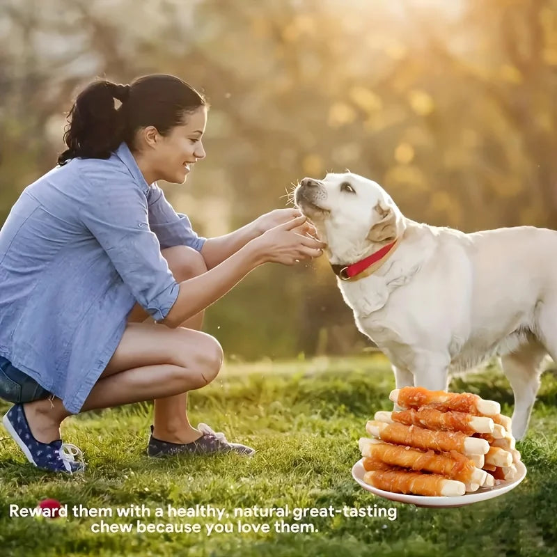 200g/400g(7.05oz/14.1oz) Dog Treats For Small, Medium, & Large Dog - Made With Chicken Milk, Healthy, Easily Digestible