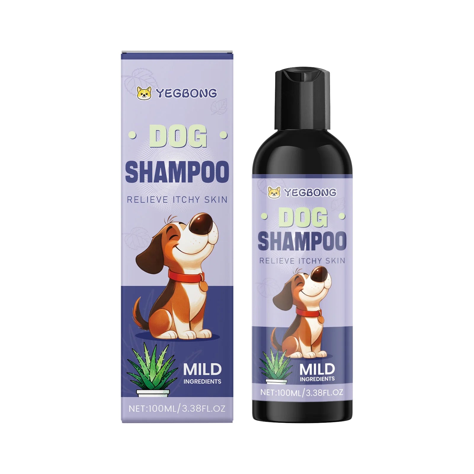 Dog Shampoo - Natural Gentle Formula, Deep Cleans Dirt & Odors, Nourishes Follicles, Keeps Fur Silky Soft & Lustrous