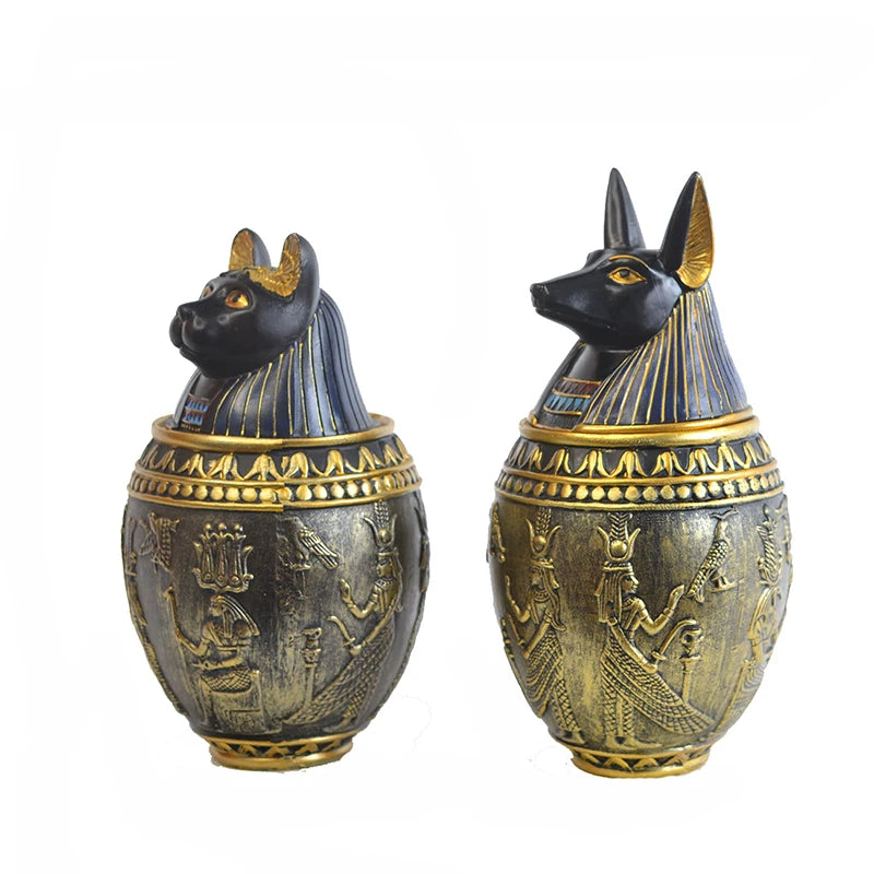 Pet Urns Pet Dog Cat Birds Human Cremation Ashes Urn Egypt Sacrifice Decoration Keepsake Columbarium Pets Memorials Ashes Altar