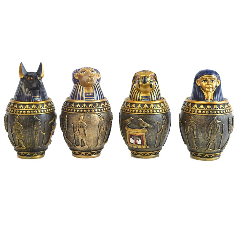 Pet Urns Pet Dog Cat Birds Human Cremation Ashes Urn Egypt Sacrifice Decoration Keepsake Columbarium Pets Memorials Ashes Altar