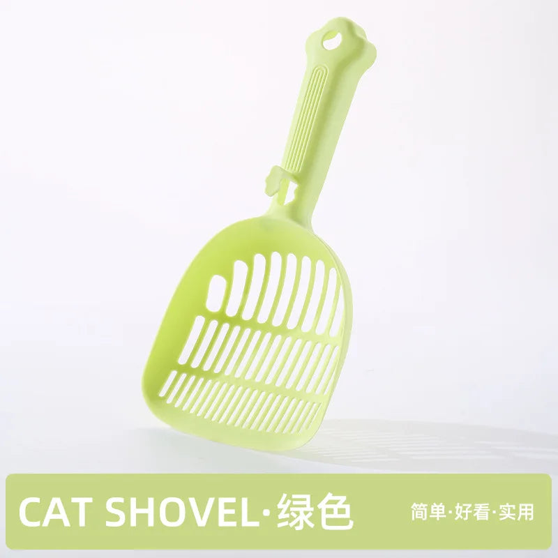 Cat Litter Scraper, A Thickened Long-handled Fine-hole Poop Cleaning Wonder, A Universal Pet Product for Cats and Dogs